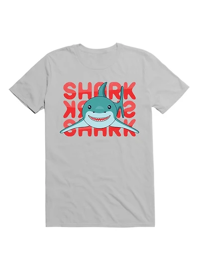 Kawaii Cute Smiling Shark T-Shirt