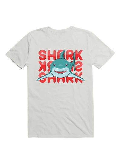 Kawaii Cute Smiling Shark T-Shirt
