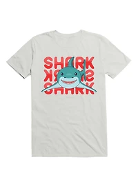 Kawaii Cute Smiling Shark T-Shirt