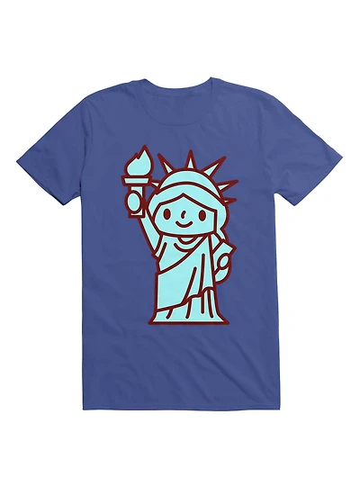 Kawaii Statue of Liberty T-Shirt