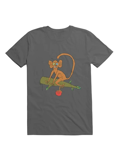 Kawaii Funny Monkey With Fruit T-Shirt