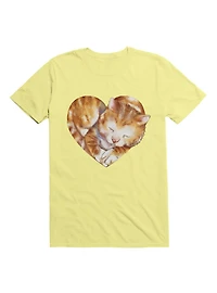 Kawaii Cat Love T-Shirt