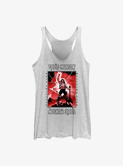 Stranger Things Power Of Eddie Munson Girls Tank Top