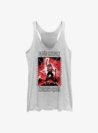 Stranger Things Power Of Eddie Munson Girls Tank Top