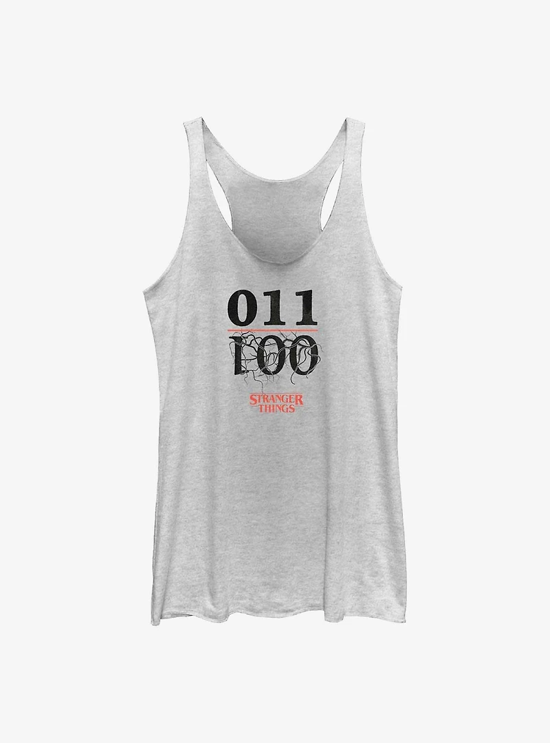 Stranger Things Subjects Eleven & One Girls Tank