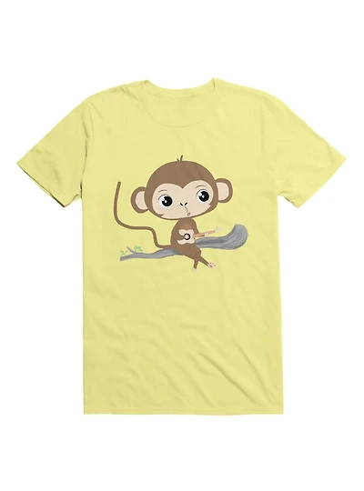 Kawaii Music Monk T-Shirt