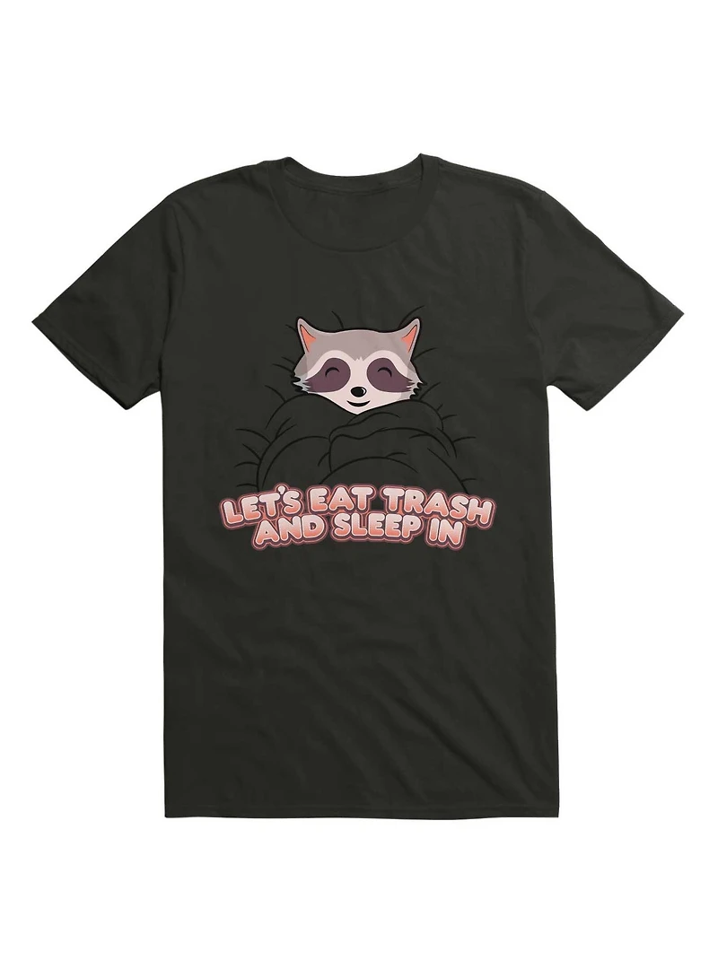 Kawaii Let's Eat Trash And Sleep T-Shirt