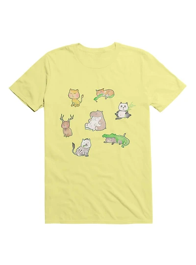 Kawaii An All-Cat Zoo T-Shirt