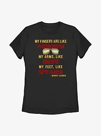 Stranger Things Murray Bauman Karate Quote Womens T-Shirt