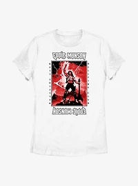 Stranger Things Power Of Eddie Munson Womens T-Shirt