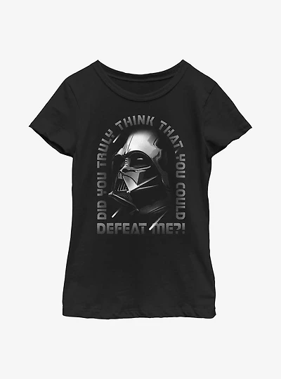 Star Wars Obi-Wan Kenobi Settling Old Scores Youth Girls T-Shirt
