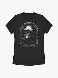 Star Wars Obi-Wan Kenobi Settling Old Scores Womens T-Shirt