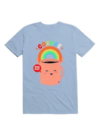 Kawaii Coffee Make My Life Bright T-Shirt