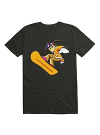 Kawaii Snowboarder Girl T-Shirt