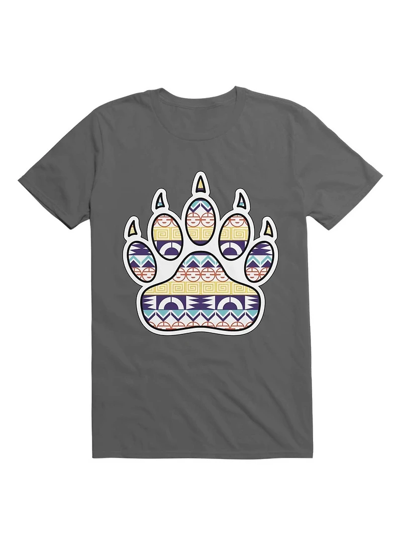 Kawaii Native American Bear Paw T-Shirt