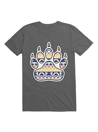 Kawaii Native American Bear Paw T-Shirt