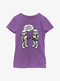 Star Wars Might Be The Droids We Were Looking For German Youth Girls T-Shirt