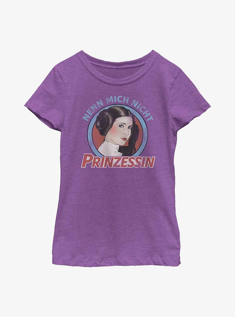 Star Wars Nenn Mich Nicht Prinzessin Leia Youth Girls T-Shirt