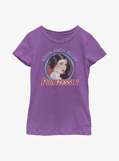 Star Wars Nenn Mich Nicht Prinzessin Leia Youth Girls T-Shirt