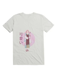 Kawaii Girl and Flower T-Shirt
