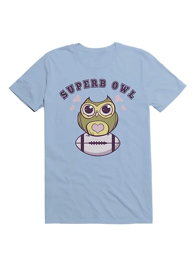 Kawaii Superb Owl T-Shirt