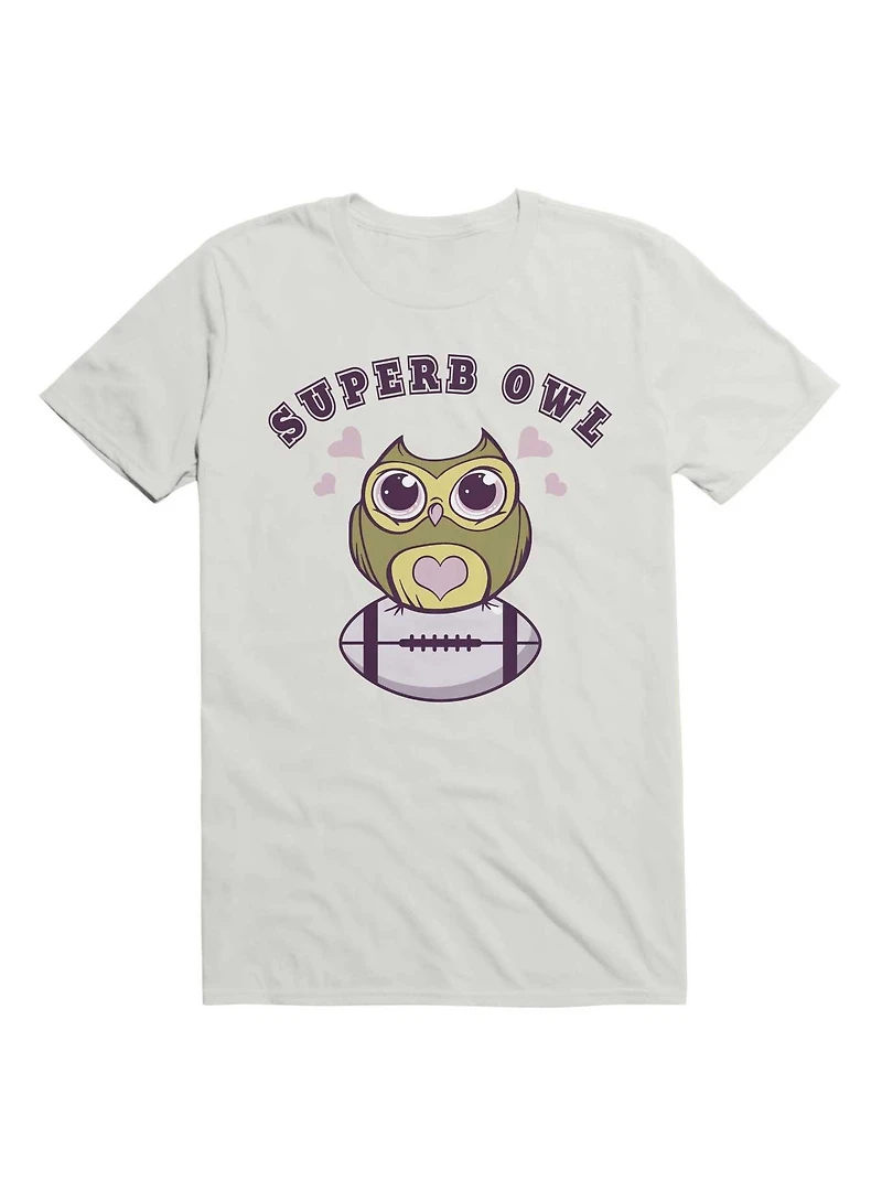 Kawaii Superb Owl T-Shirt