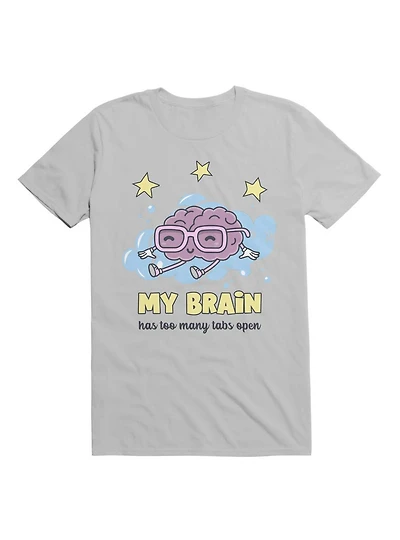 Kawaii My Brain Has Too Many Tabs Open T-Shirt