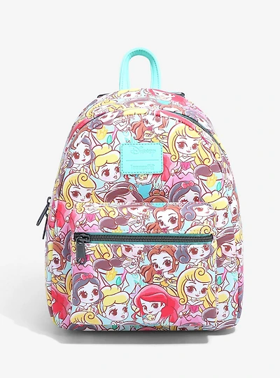 Loungefly Disney Chibi Princess Mini Backpack