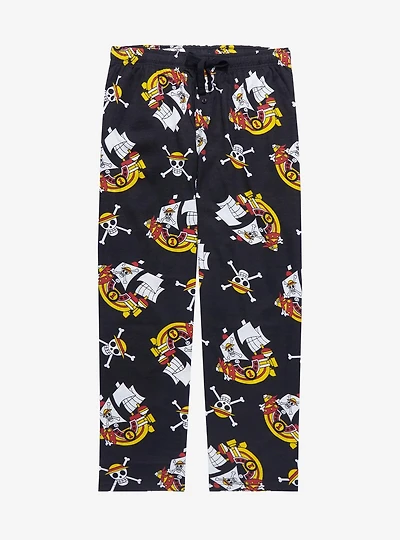 One Piece Thousand Sunny Allover Print Sleep Pants - BoxLunch Exclusive