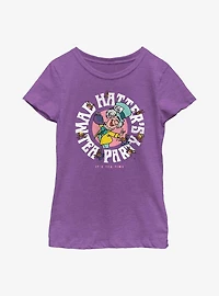 Disney Alice Wonderland Tea Time Youth Girls T-Shirt