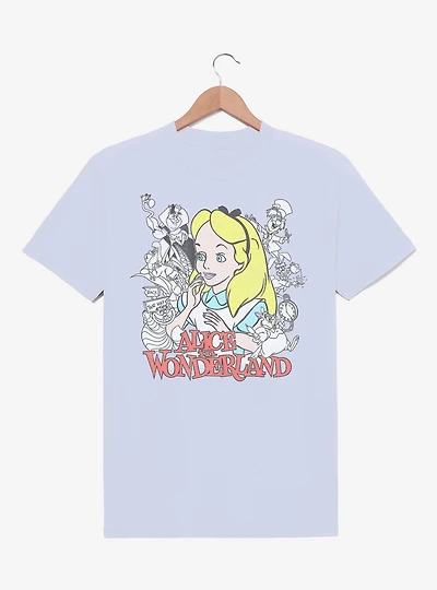 Disney Alice Wonderland Group T-Shirt