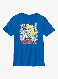 Disney Alice Wonderland Group Youth T-Shirt