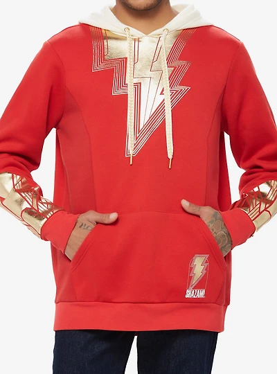 DC Comics Shazam! Fury Of The Gods Shazam Cosplay Hoodie
