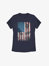 Americana Palms Womens T-Shirt