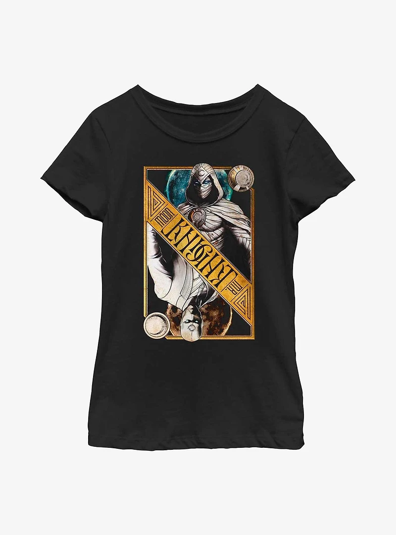 Marvel Moon Knight Dual Card Youth Girls T-Shirt