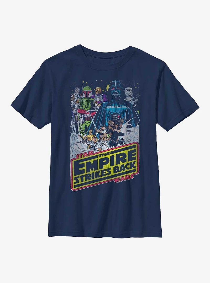 Star Wars: Episode V The Empire Strikes Back Poster Youth T-Shirt