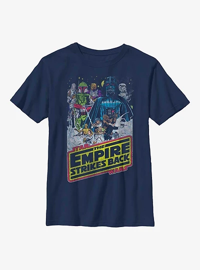 Star Wars: Episode V The Empire Strikes Back Poster Youth T-Shirt
