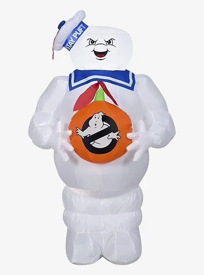 Ghostbusters Stay Puft With Jack-O-Lantern Airblown