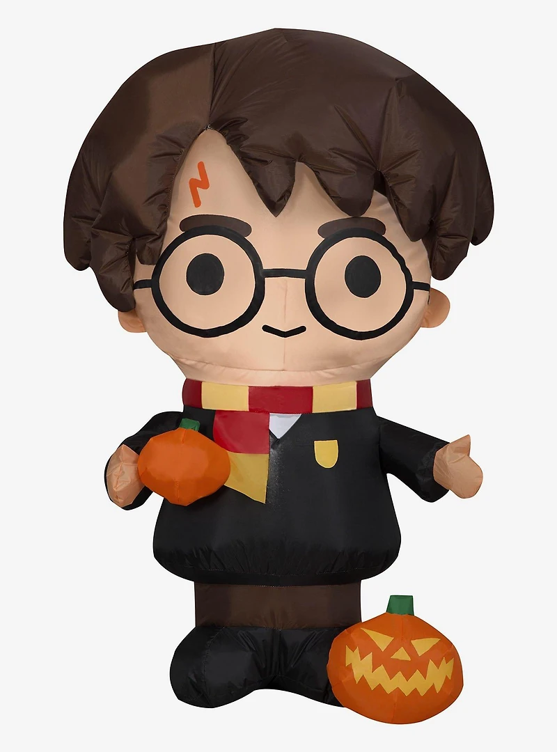 Harry Potter With Pumpkin Airblown
