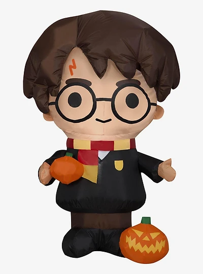 Harry Potter With Pumpkin Airblown