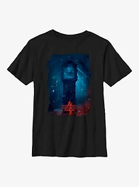 Stranger Things Vecna Clock Poster Youth T-Shirt