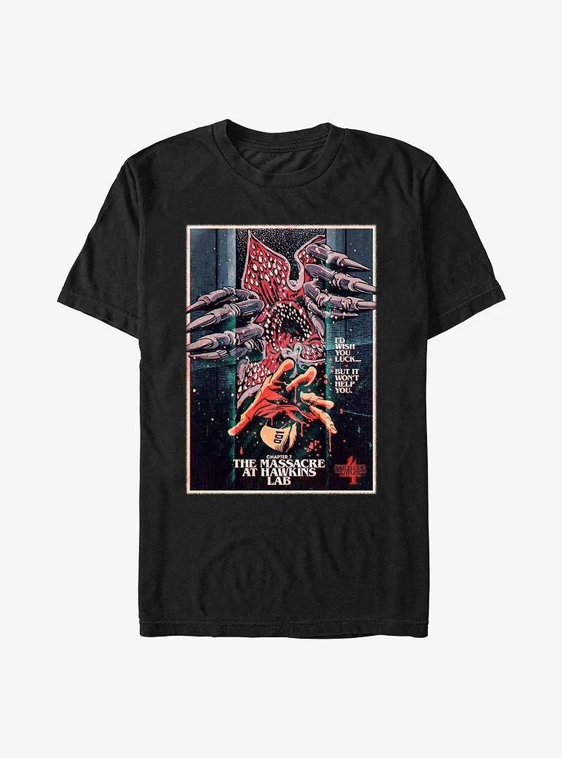 Stranger Things X Butcher Billy The Massacre At Hawkins Lab T-Shirt
