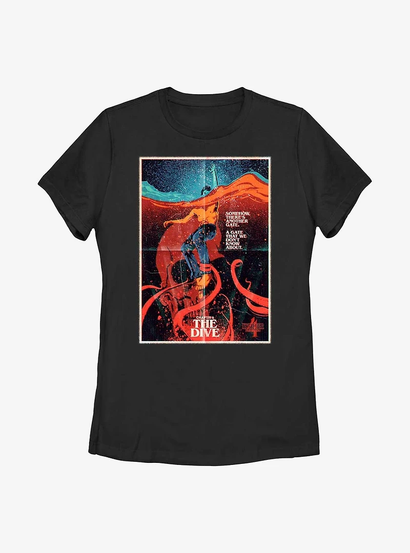 Stranger Things X Butcher Billy The Dive Womens T-Shirt