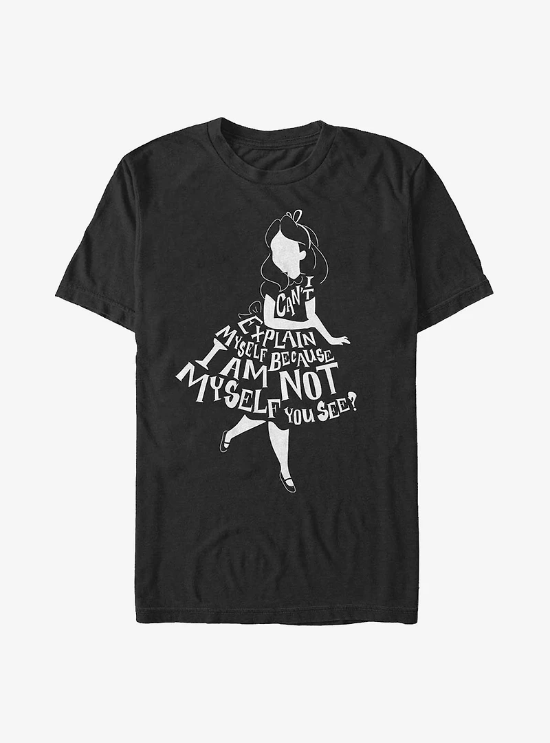 Disney Alice Wonderland Not T-Shirt