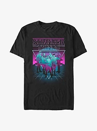 Stranger Things Neon Group T-Shirt