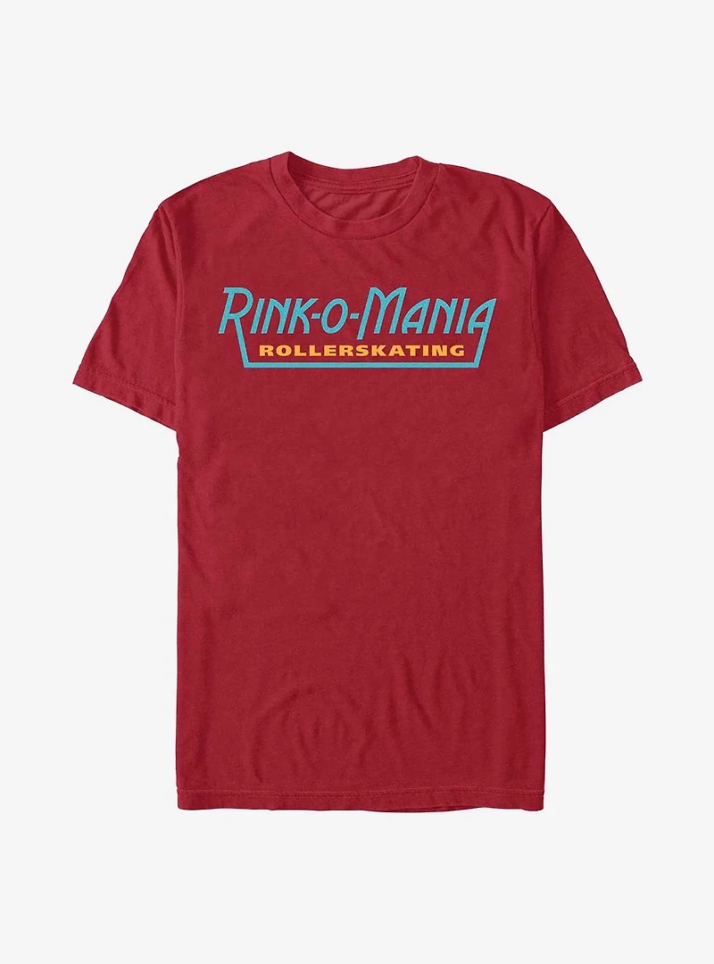 Stranger Things Rink-O-Mania Logo T-Shirt