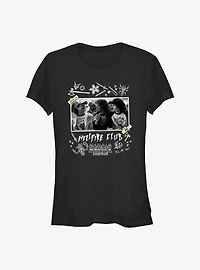 Stranger Things Hellfire Club Scrapbook Girls T-Shirt