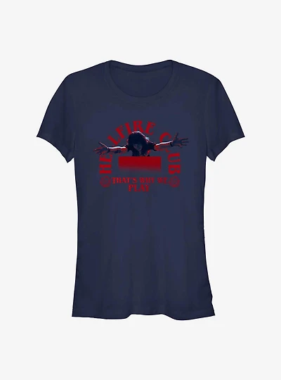 Stranger Things Hellfire Club That's Why We Play Girls T-Shirt