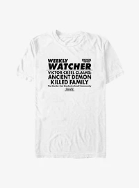 Stranger Things Weekly Watcher Victor Creel T-Shirt