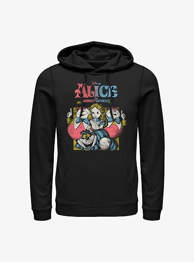 Disney Alice Wonderland Vintage Hoodie